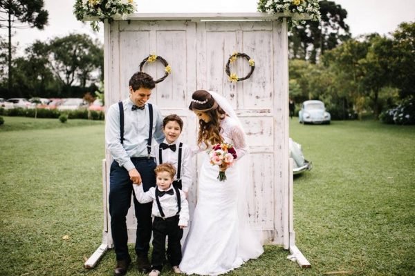 Porta decorativa – Cerimônia e photobooth