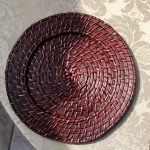 sousplat rattan - minicasamento