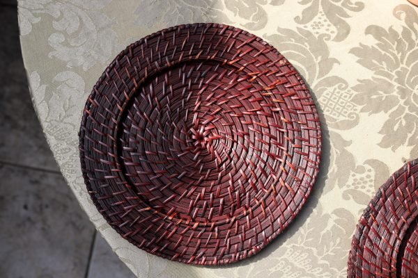 sousplat rattan - minicasamento