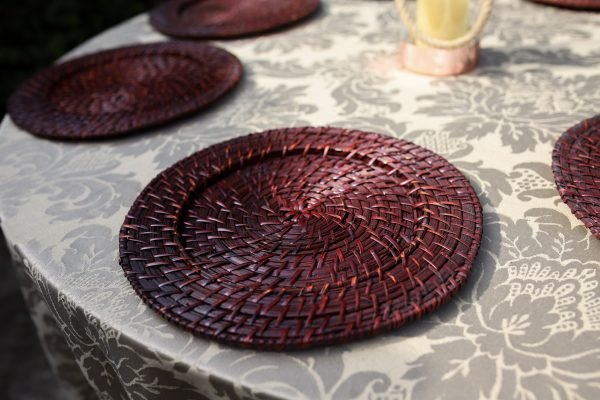 sousplat rattan - minicasamento